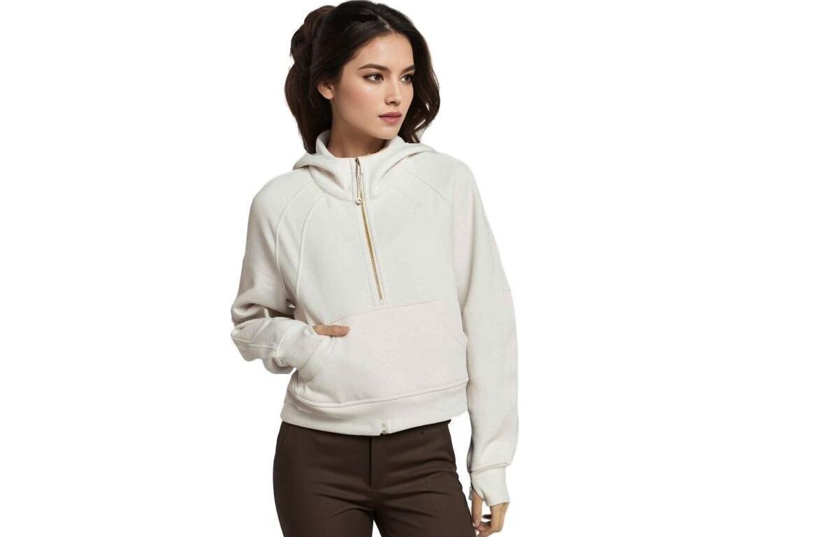 

Lululemon Женская толстовка, Этикетка Deep Forest Green Gold/DKFR