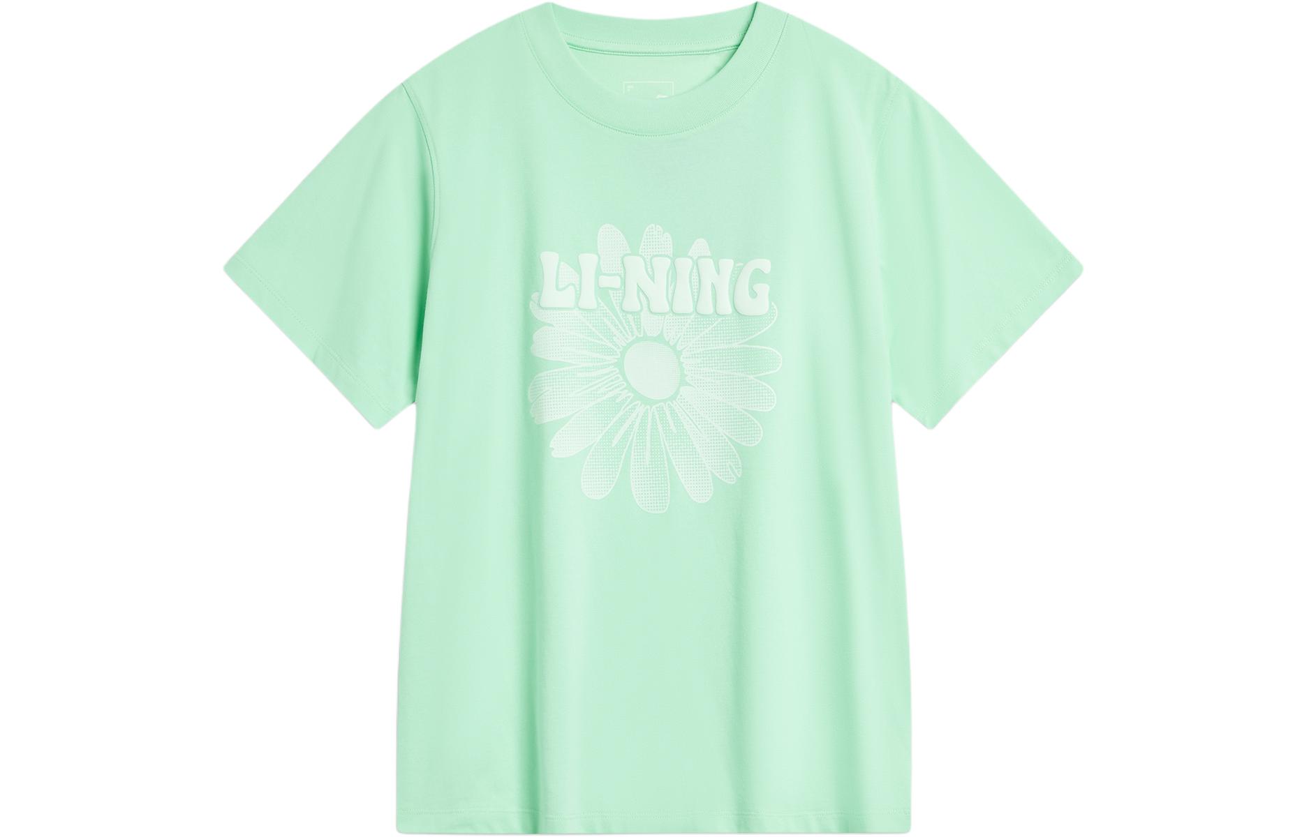 

Футболка Sports Life Collection женская охлаждающая green LINING, зеленый