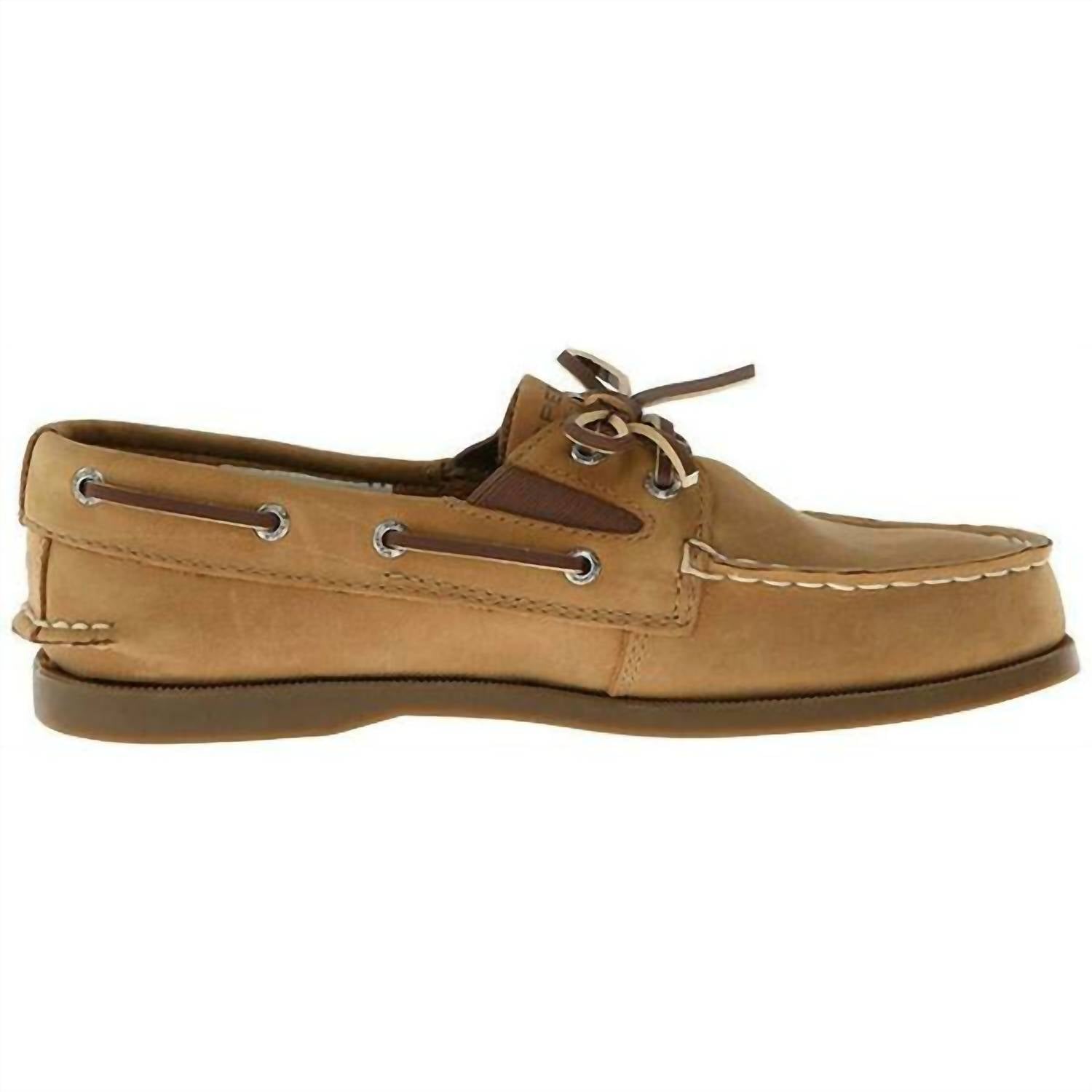 Sperry Мужские оригинальные слипоны-лодочки, бежевого цвета — фото 2