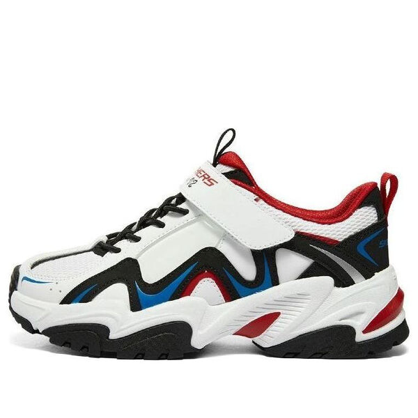 

Кроссовки stamina v2 'white black red' Skechers, белый