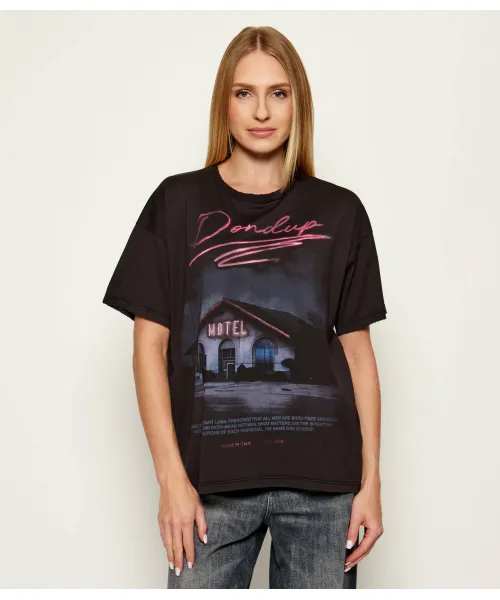 

Футболка Loose fit Dondup - Made In Italy, черный