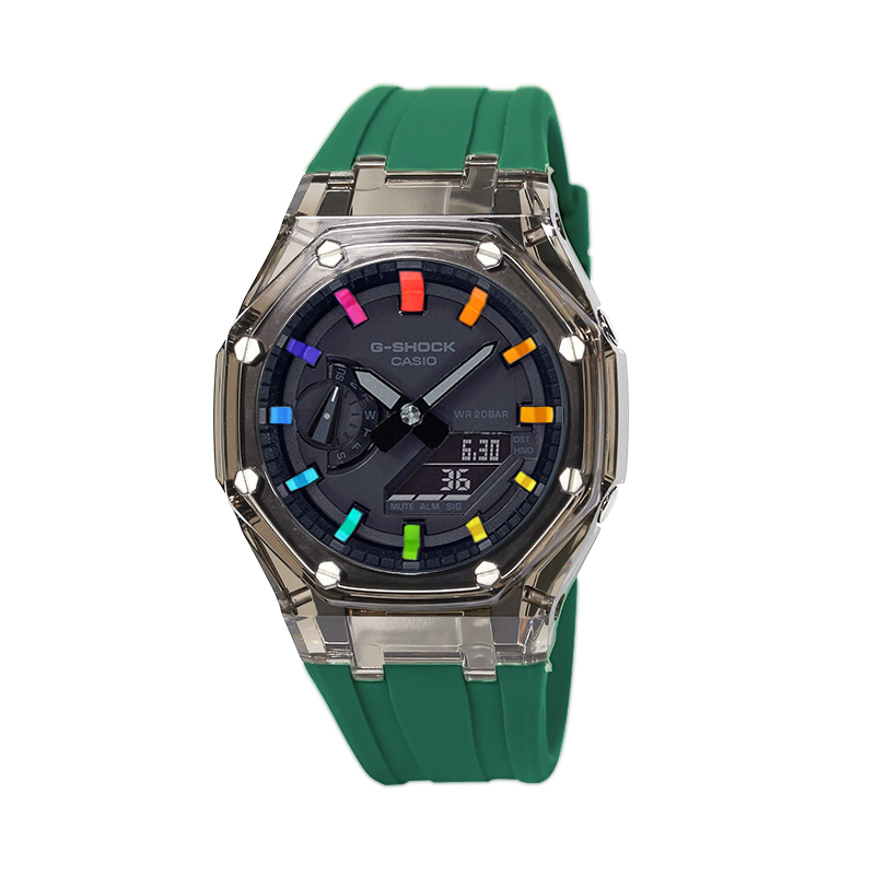 

CASIO Часы Unisex Liquid Crystal/Analog Dual Display Series Black Watch