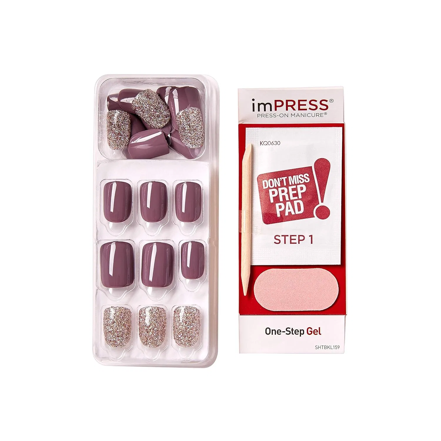 Накладные ногти «imPRESS Nails BIPD051-57943 Night Fever» от Kiss Impress, Multicoloured — фото 2