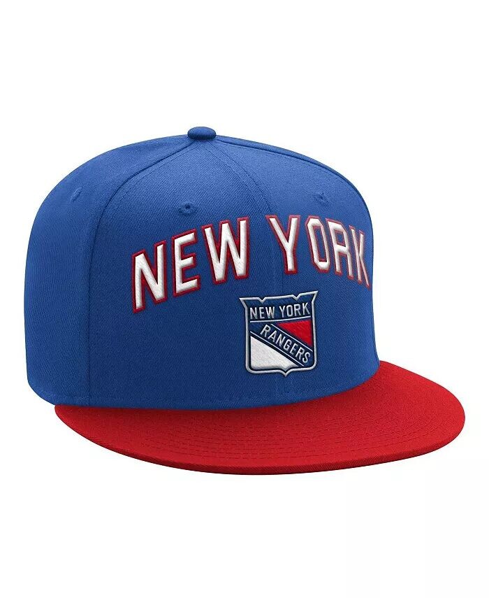 

Мужская сине-красная двухцветная бейсболка с логотипом New York Rangers Arch Logo Starter, синий