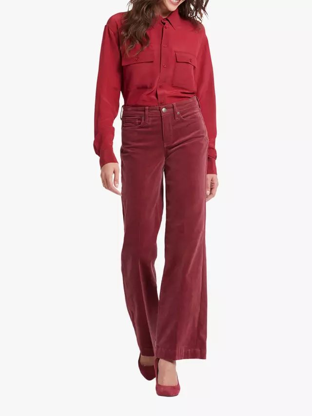 

Джинсы NYDJ Teresa Wide Leg Corduroy Trousers, цвет paintbrush