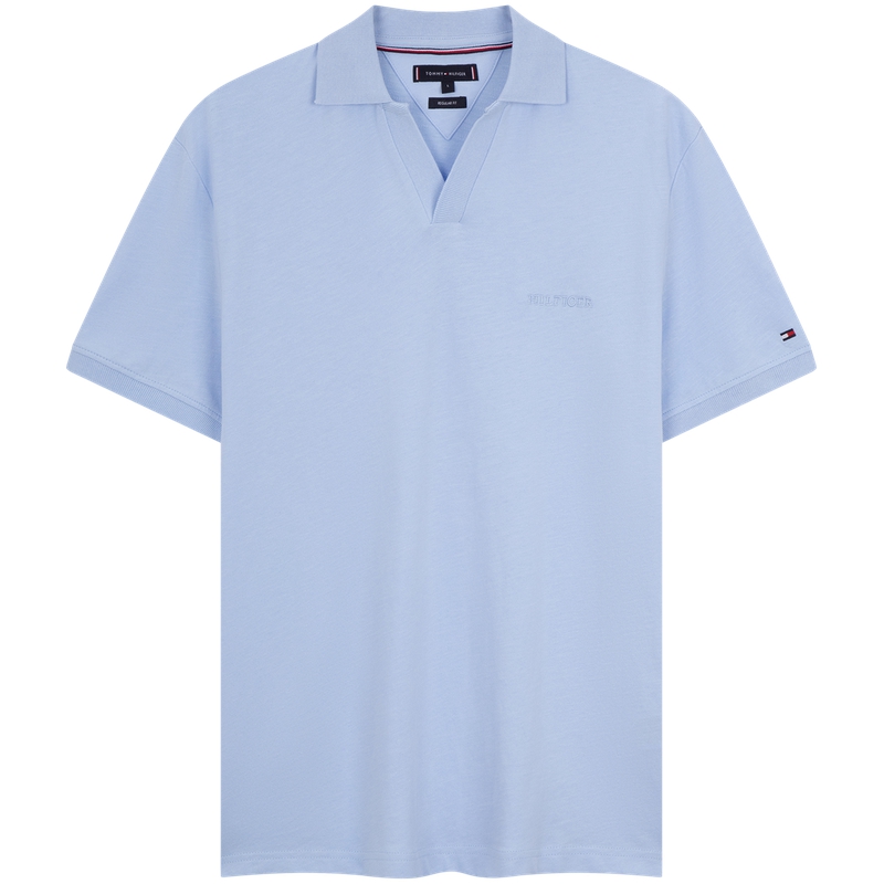 

Polo Shirt Men's Tommy Hilfiger, светло-голубой, Синий, Polo Shirt Men's Tommy Hilfiger, светло-голубой