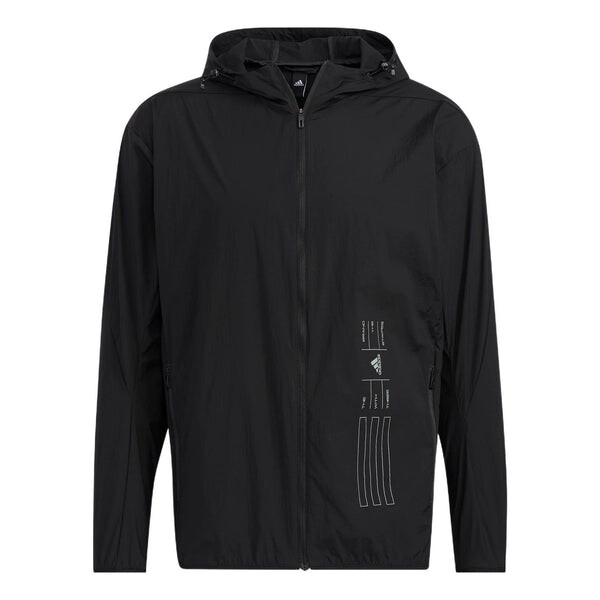 

Куртка adidas Solid Color Sports Hooded Jacket Black, мультиколор