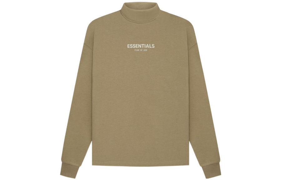 Худи Fear of God Essentials SS22 Relaxed Mockneck Oak — фото 2