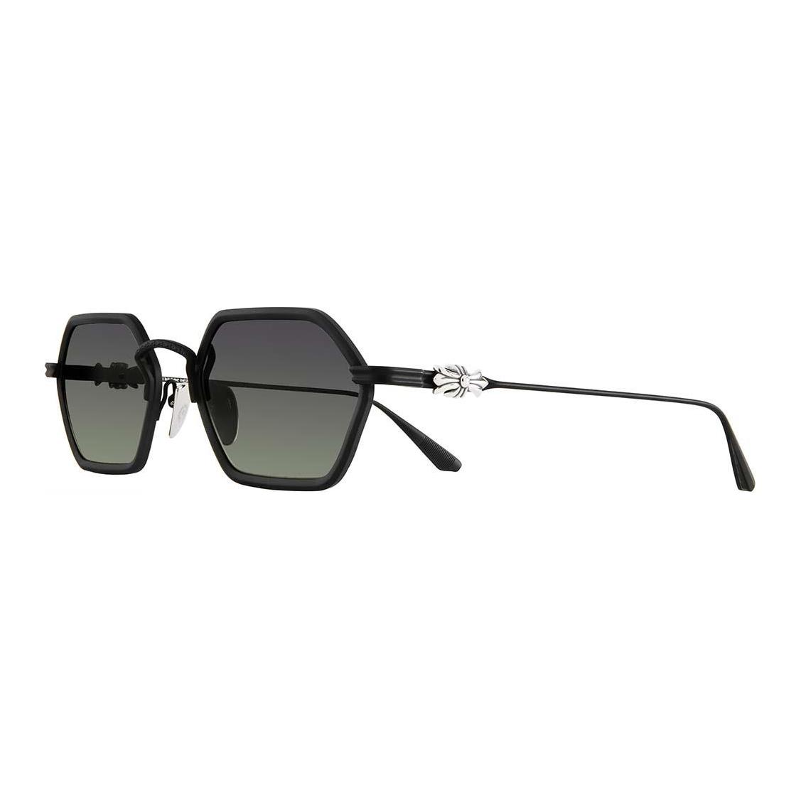 

Chrome Hearts Неправильной формы солнцезащитные очки унисекс черные, Black