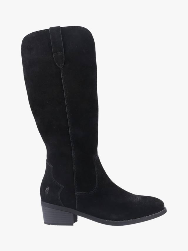 Ковбойские ботинки Isabella из замши Hush Puppies, Black