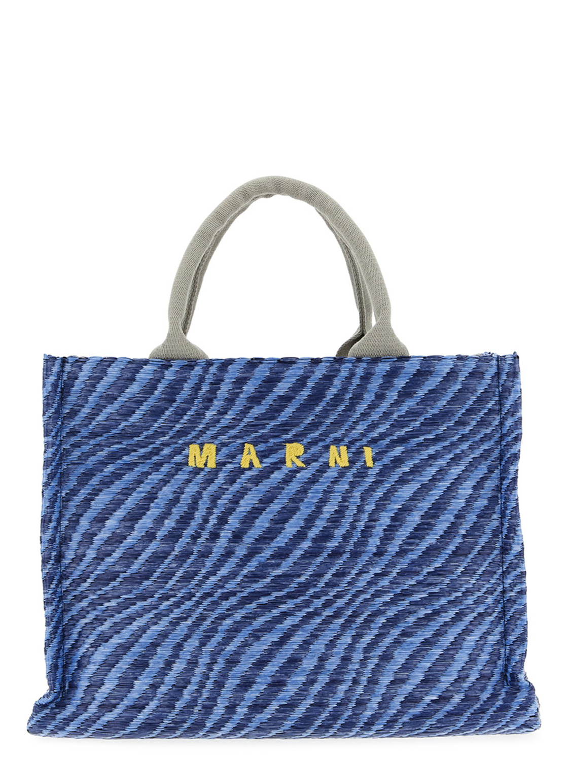 

Сумка из рафии Marni, синий