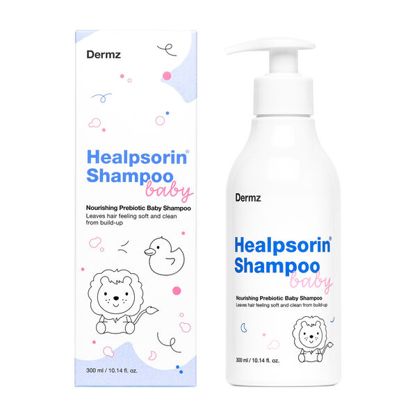 

Нежный шампунь для детских волос, 300 мл. Dermz Healpsorin baby shampoo
