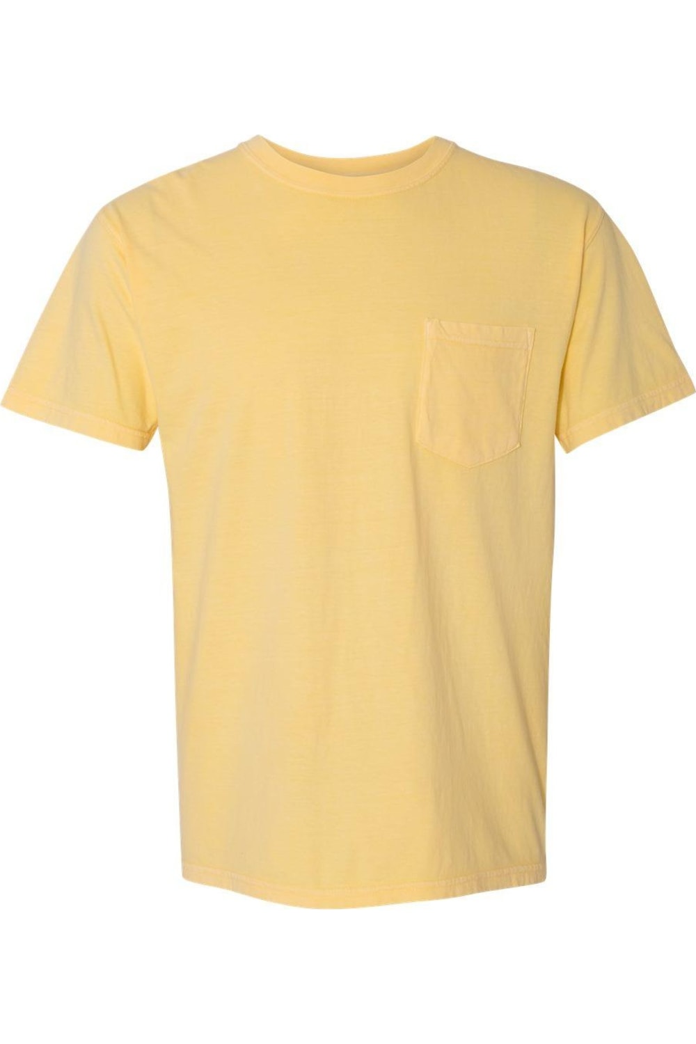 

Футболка Comfort Colors Garment-Dyed Heavyweight Pocket, цвет butter
