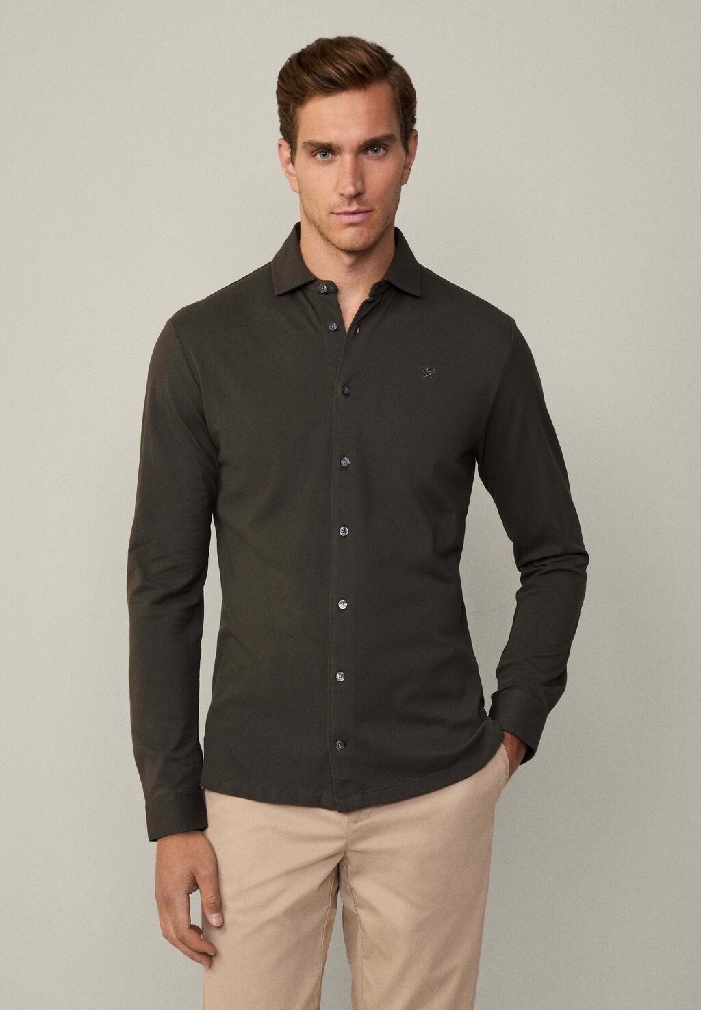 

Рубашка Hackett London, темно-зеленый