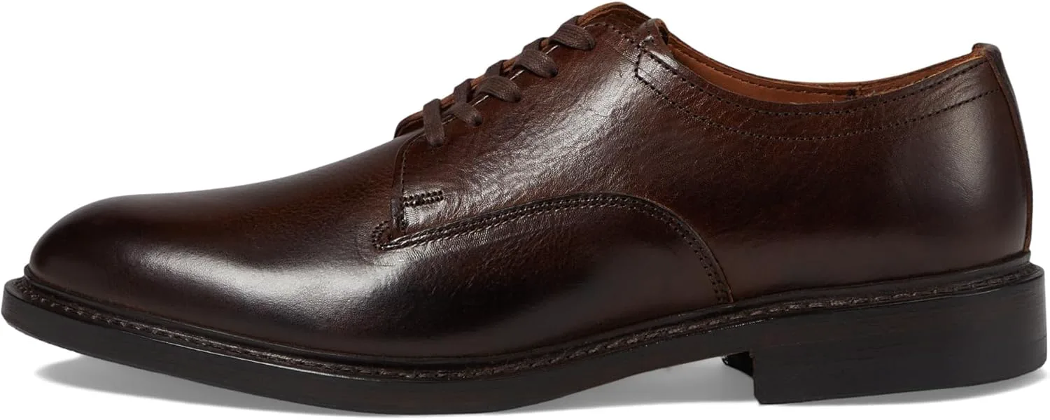 Мужские оксфорды Allen Edmonds Trevor с гладким носком, коричневый — фото 4
