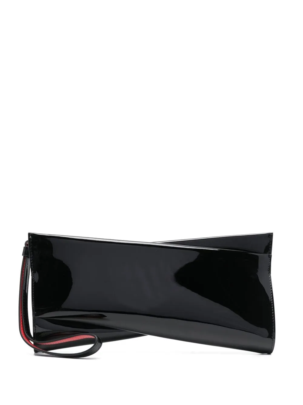 

Лакированный клатч Christian Louboutin, черный