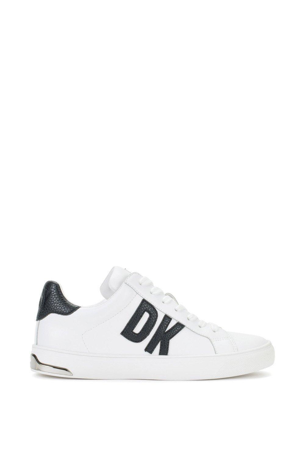 

Кроссовки Abeni Lace Up Court Sneaker White/black Debenhams, белый