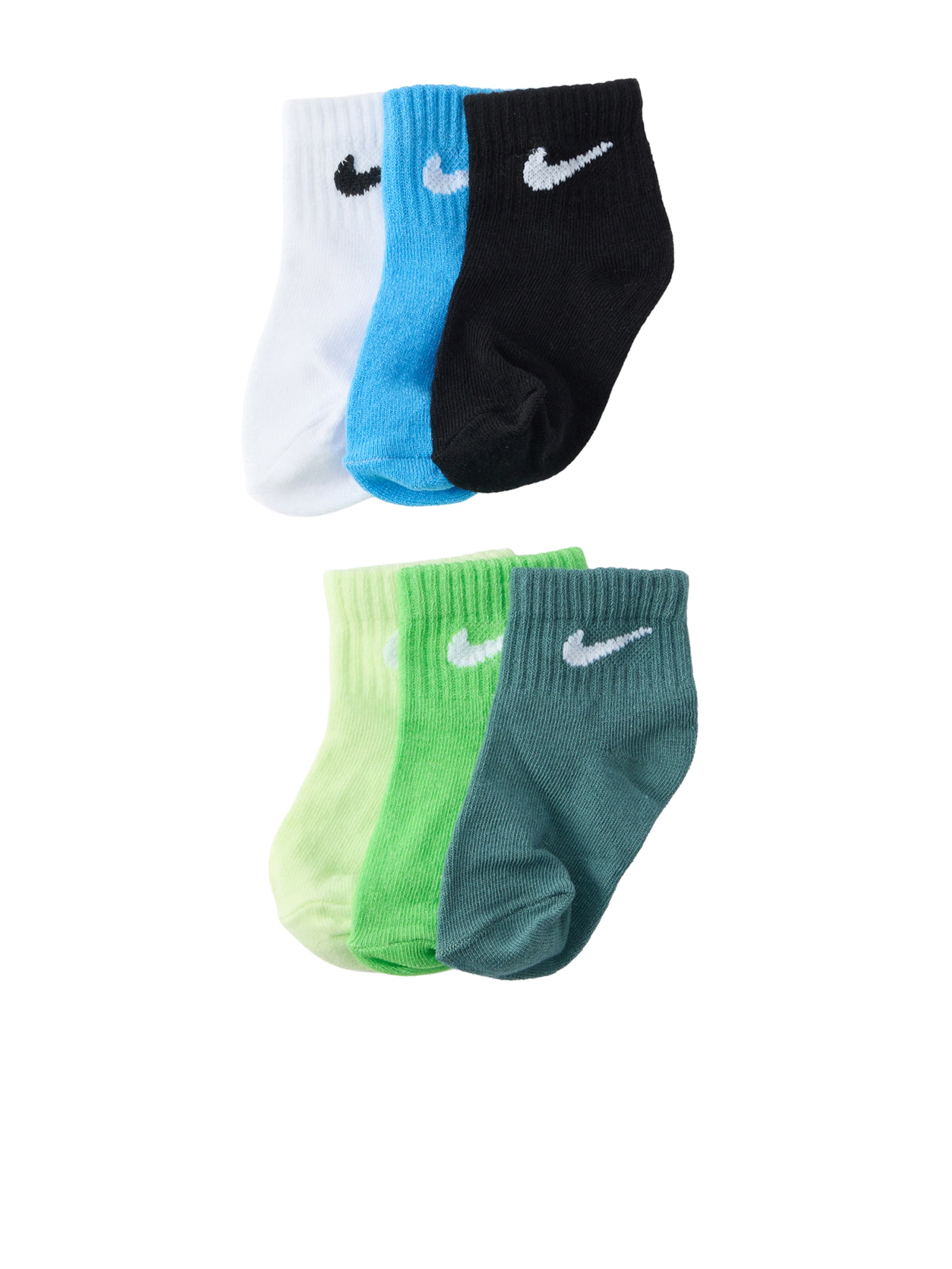 

Nike Sportswear Носки 'SWOOSH' в цветах лазурный, зеленый, черный, белый