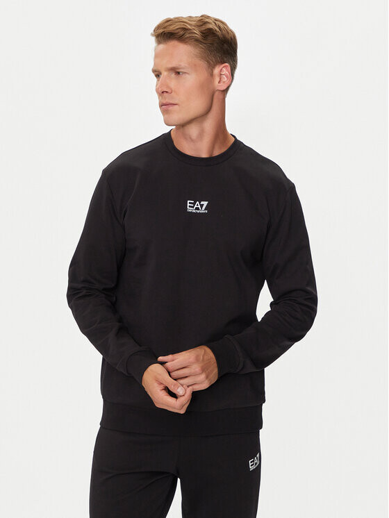 

Толстовка regular fit Ea7 Emporio Armani, черный