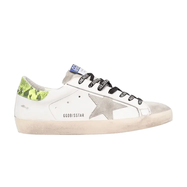 

Кроссовки Golden Goose Golden Goose Superstar 'White Green Python', белый