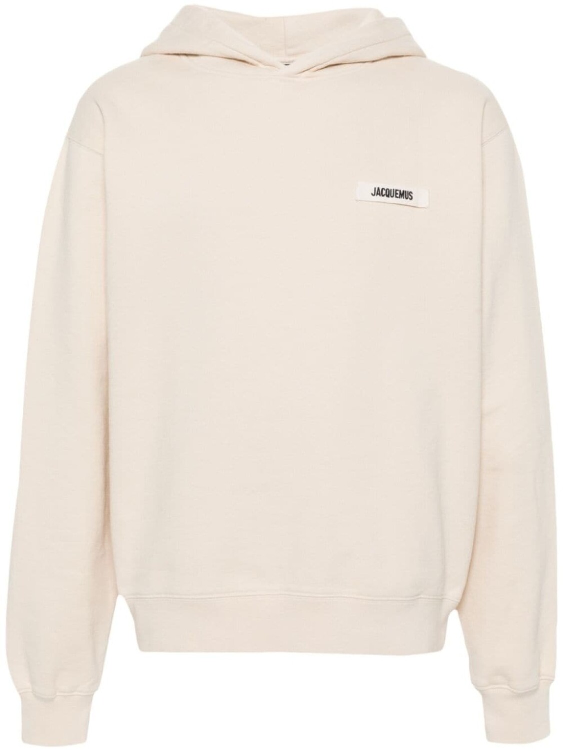 

Jacquemus топ Le Hoodie Gros Grain, нейтральный цвет