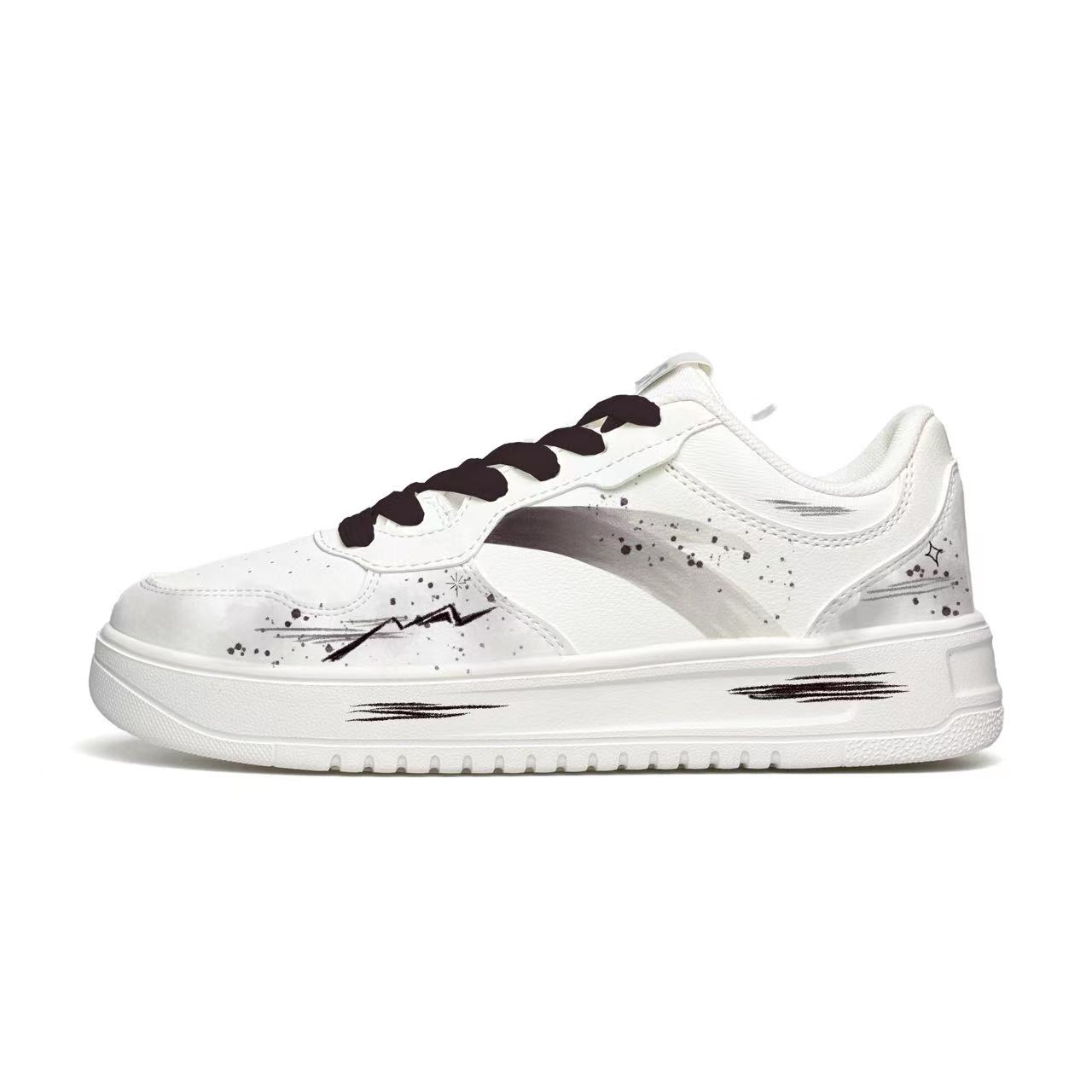 

Легкие устойчивые к истиранию нескользящие низкие кроссовки для скейтбординга мужские ANTA, белый