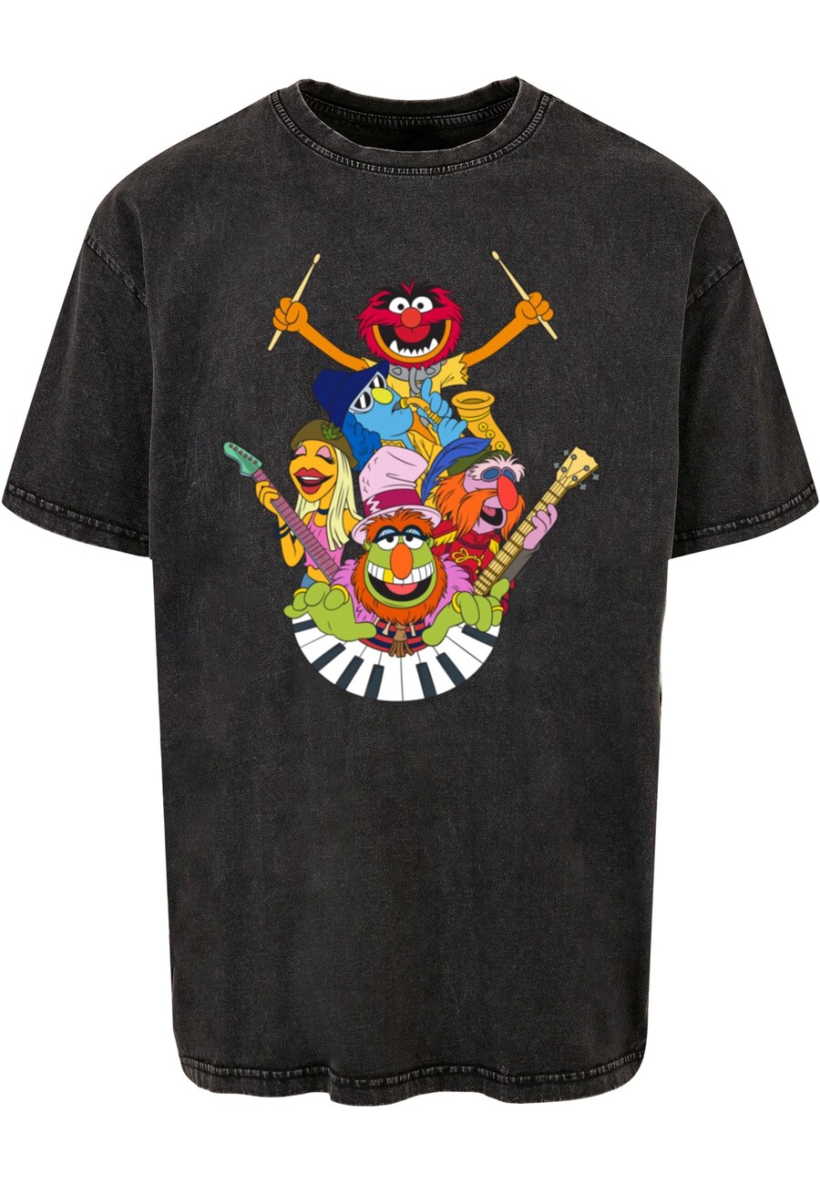 

Рубашка ABSOLUTE CULT Muppets - Dr. Teeth and The Electric Mayhem, цвет mottled black