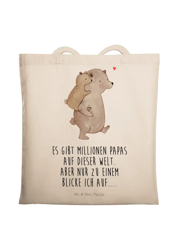 

Сумка для переноски Mr & Mrs Panda Papa Bär, кремовый