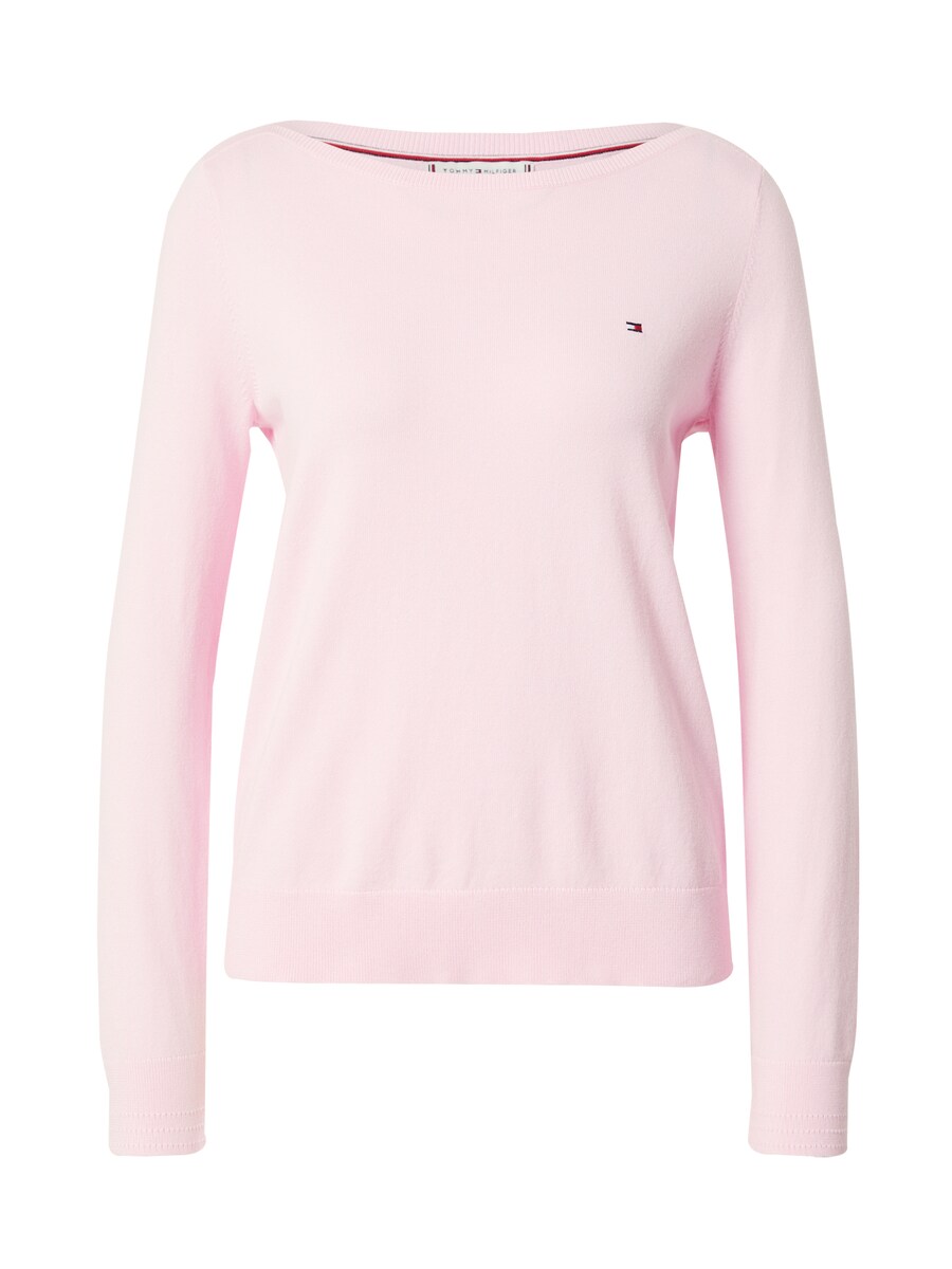 

Свитер TOMMY HILFIGER CO JERSEY STITCH BOAT-NK SWEATER, розовый
