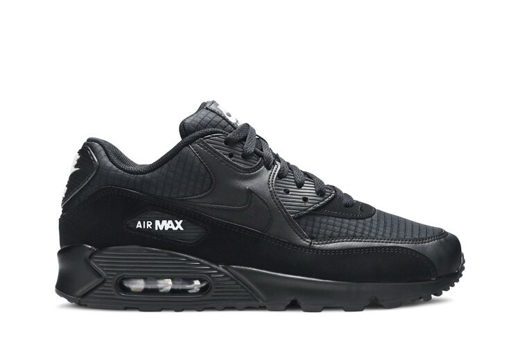 

Кроссовки Nike Air Max 90 Essential 'Black White', черный