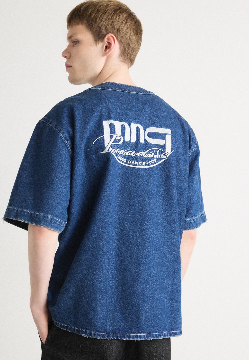

Рубашка TEXAS PARADISE SHIRT Mads Nørgaard, цвет Blue Wash