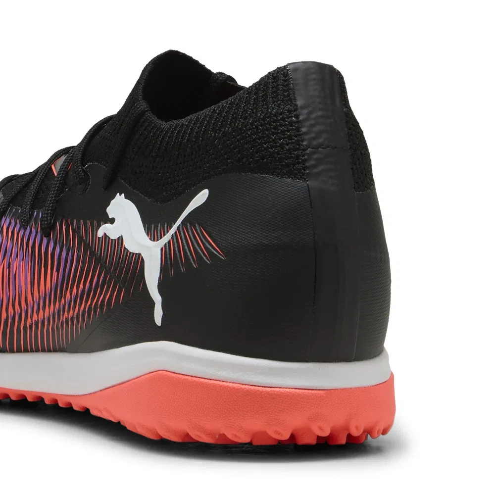 Мужские футбольные бутсы Future 8 Match TT чёрно-бело-зелёные от Puma — фото 4