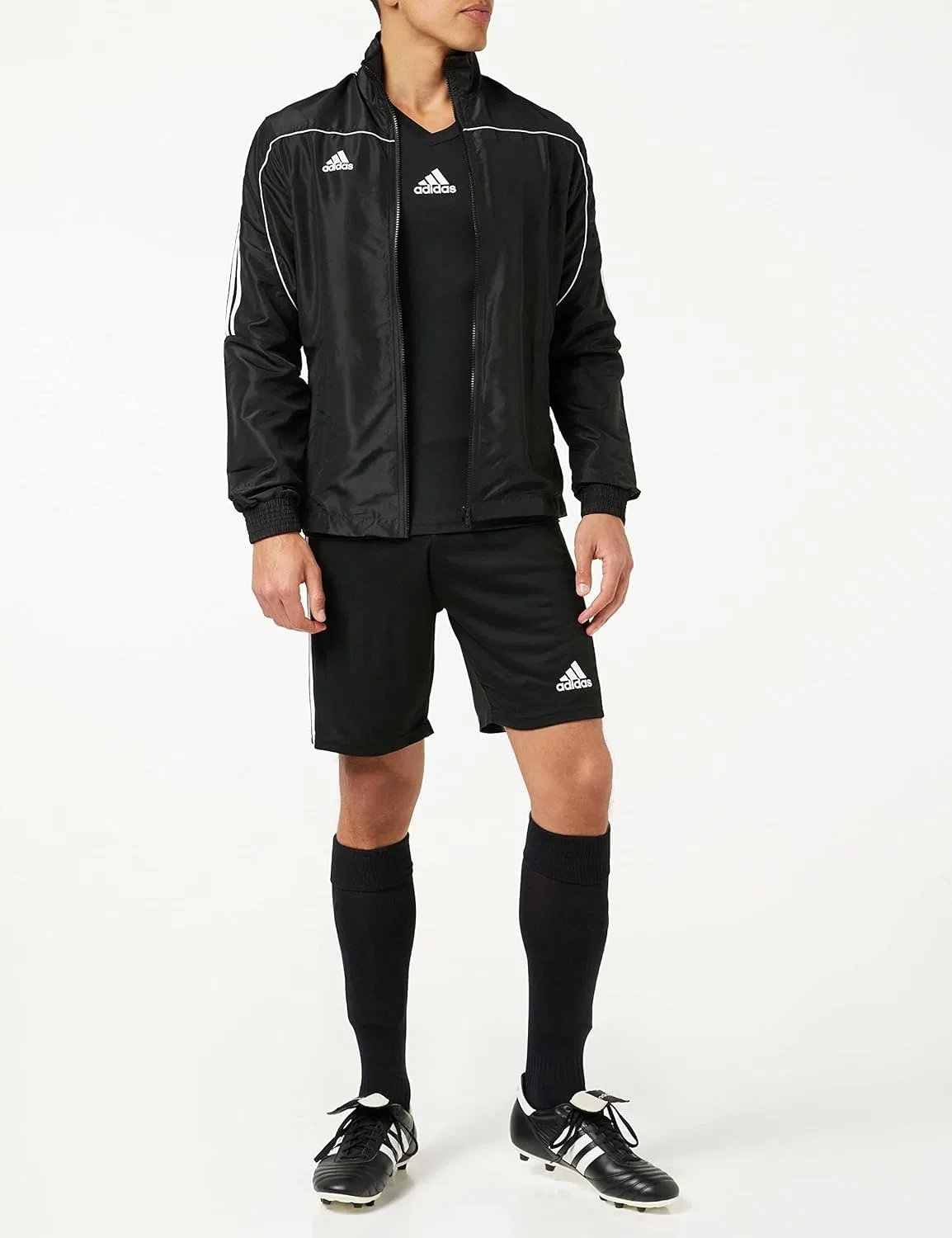 Спортивная куртка adidas Combat Sports Light Track Jacket с классическими тремя полосками — фото 2