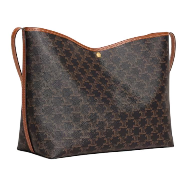 Мягкая шопер дизайн плечевая сумка Regular женская Tawny CELINE, Set (Bag+Dust Bag) — фото 3