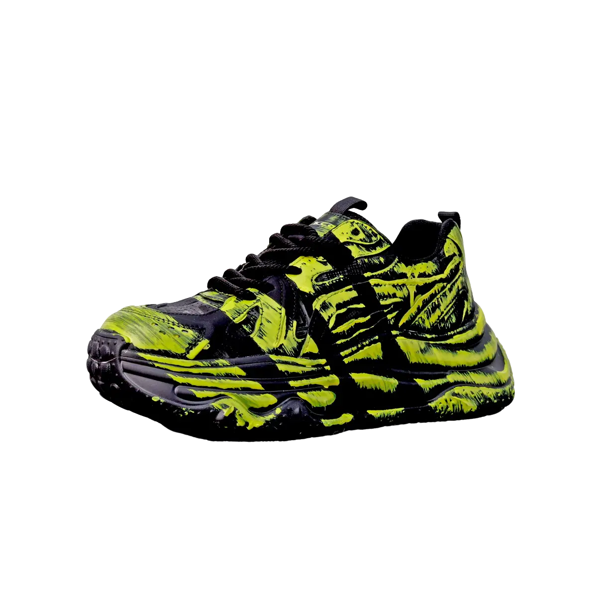 

Banas UCOC x Low Top мужские повседневные кроссовки черно-желтые, цвет Black Yellow