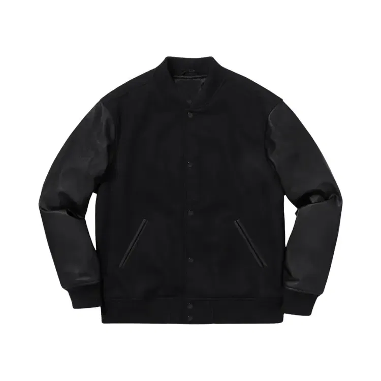 Куртка-бомбер Supreme Motion Logo Varsity Jacket, черный
