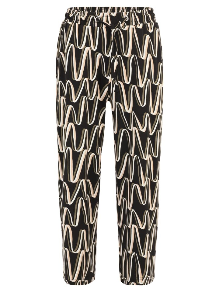 

Тканевые брюки Betty Barclay, цвет black khaki