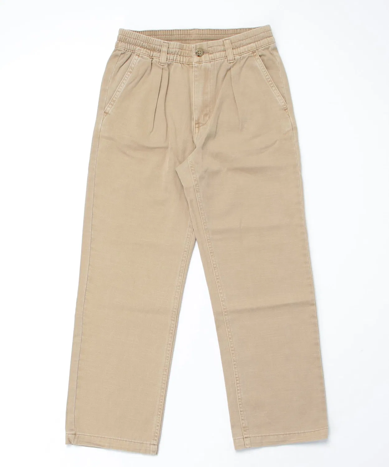Штаны хлопковые чинос с утяжкой Ralph Lauren, коричневые — фото 4