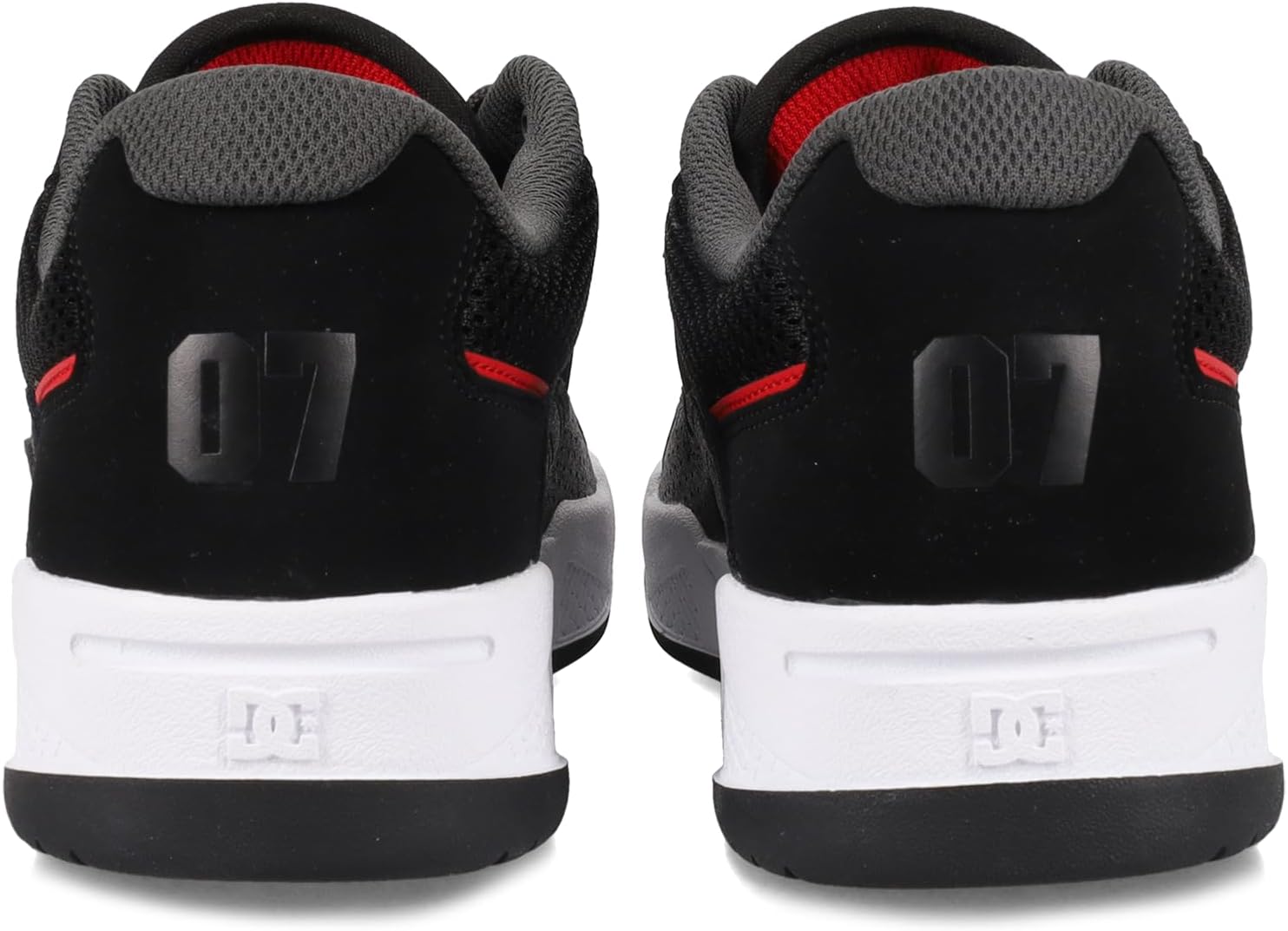 Мужские кроссовки DC Shoes Construct, черный/красный — фото 3