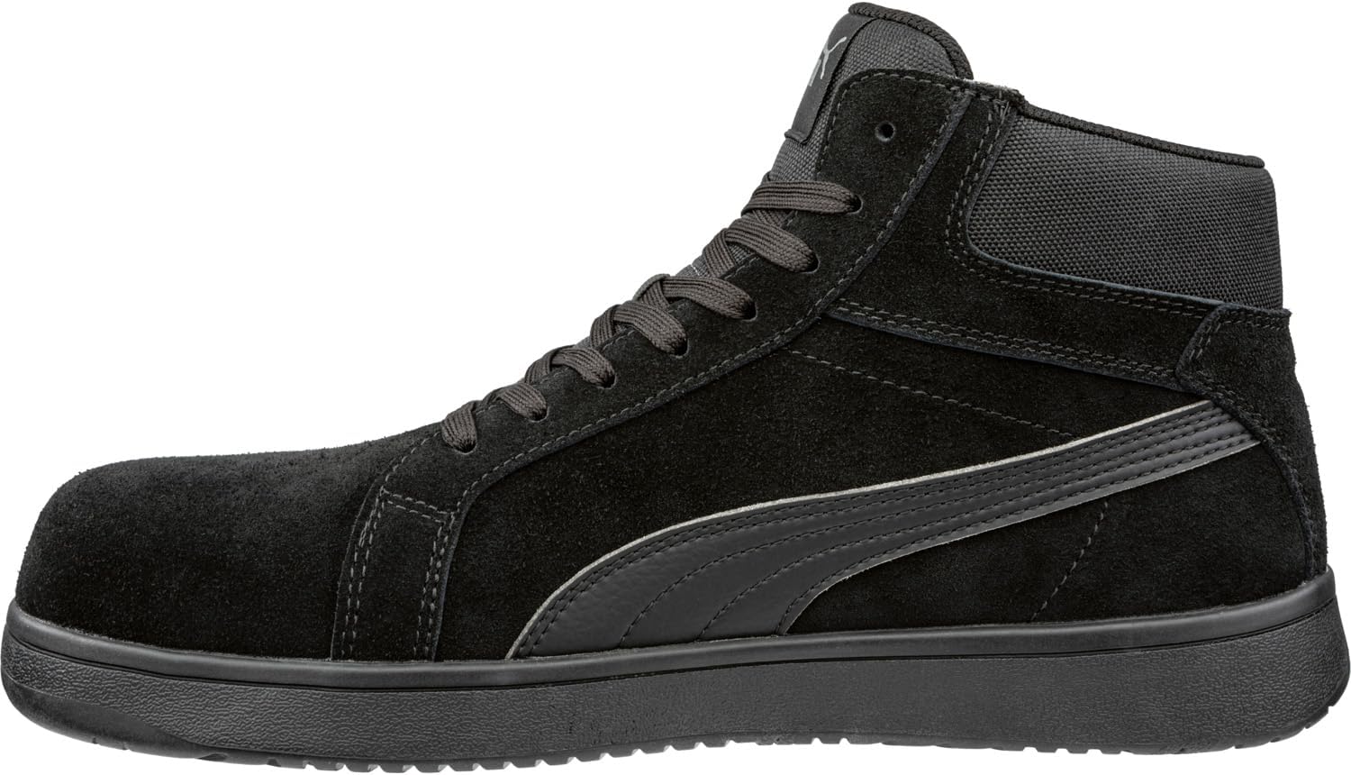 Мужские кроссовки PUMA Iconic Suede Mid Eh, черный — фото 2