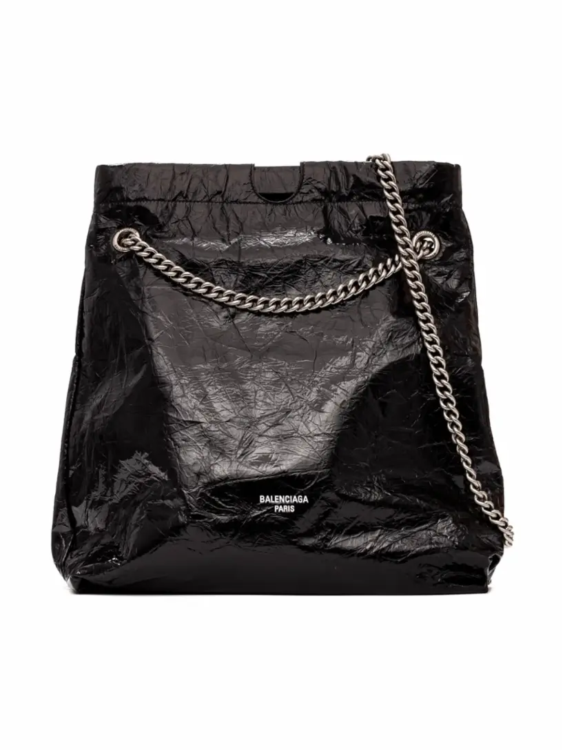 

Сумка-тоут Crush Medium Balenciaga, черный