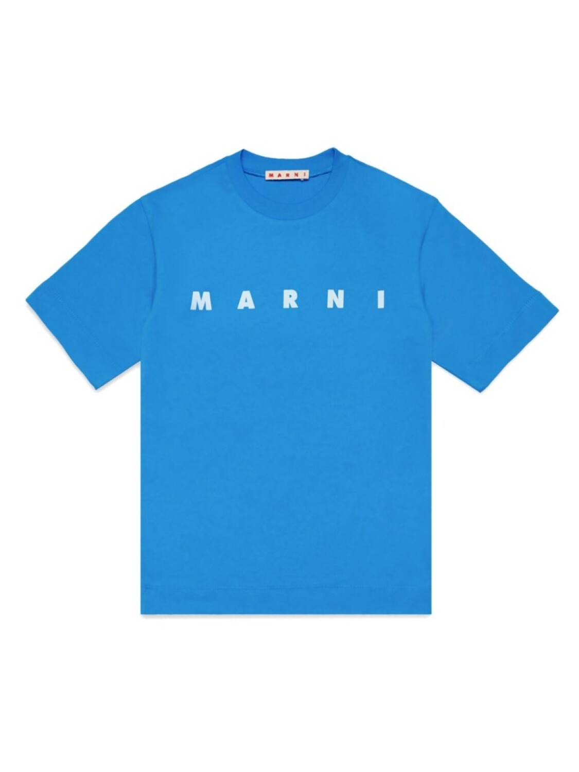 

Футболка с логотипом Marni Kids, синий