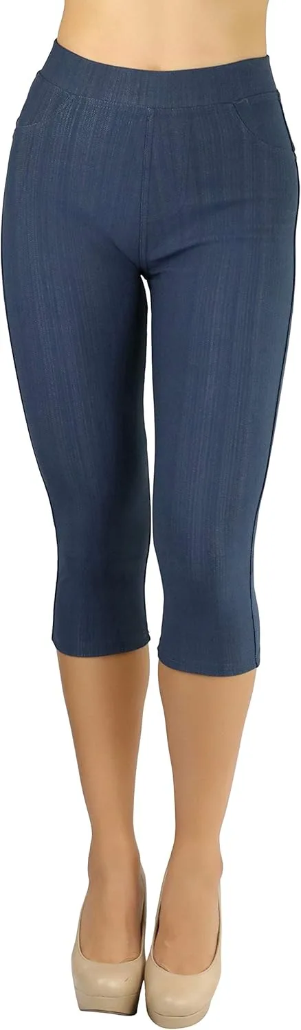 

ToBeInStyle женские джинсы-леггинсы скинни на резинке