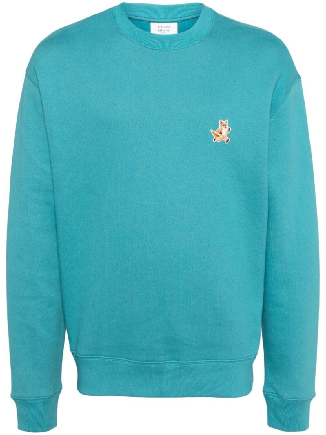

Maison Kitsuné толстовка Speedy Fox Patch, синий