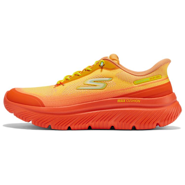 

Skechers Мужские повседневные дышащие низкие кроссовки GO WALK, ярко-оранжевые