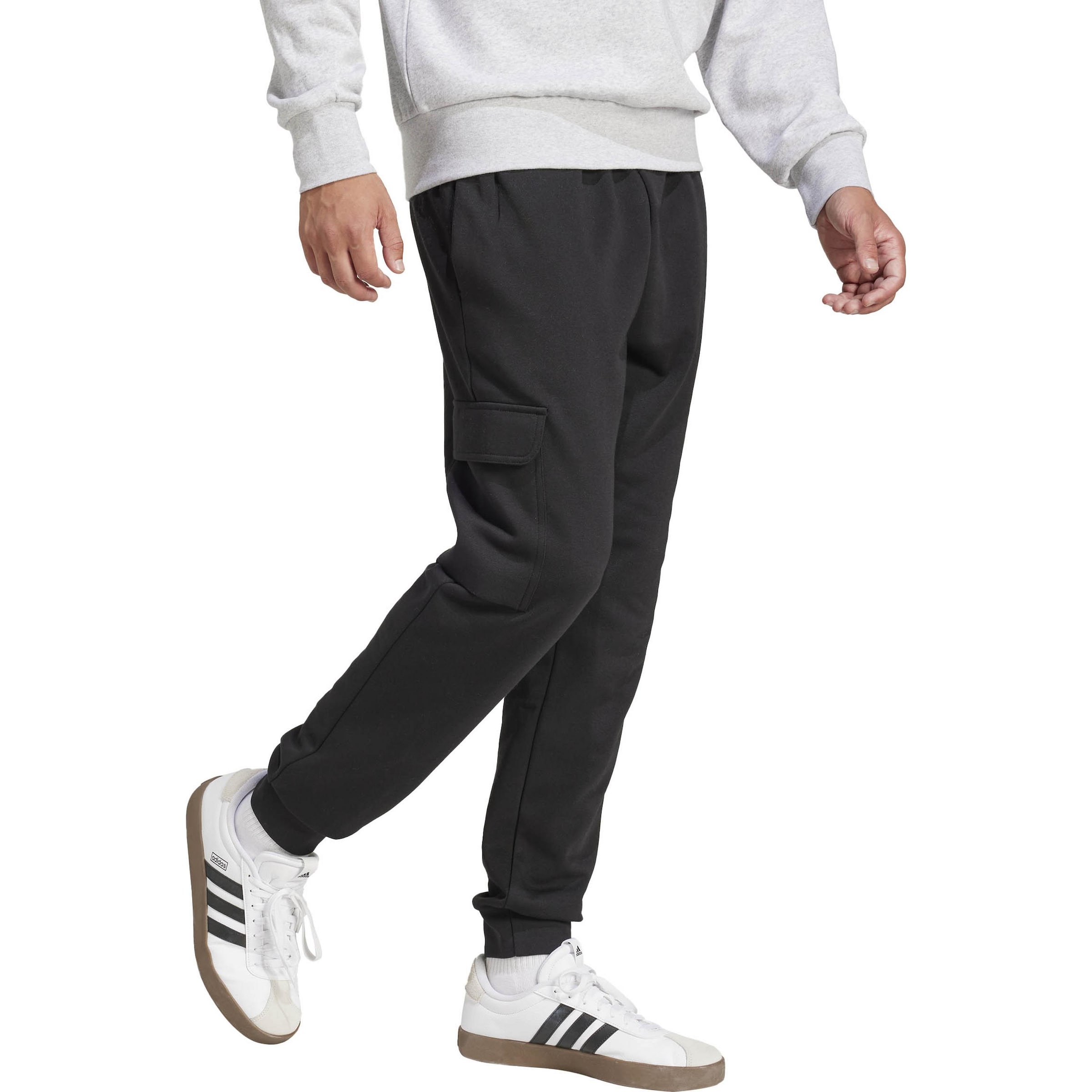 Adidas Sportswear Узкие спортивные штаны 'Feelcozy' в черном цвете — фото 4