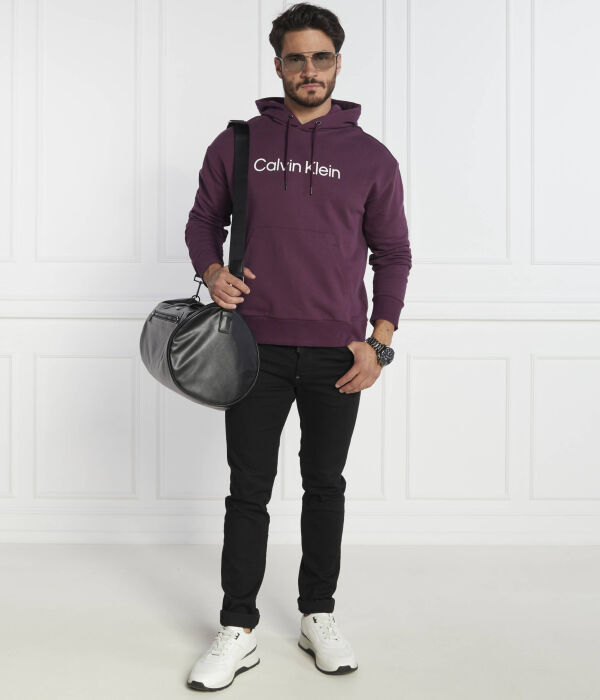 Толстовка Calvin Klein Hero с логотипом, фиолетовый — фото 2