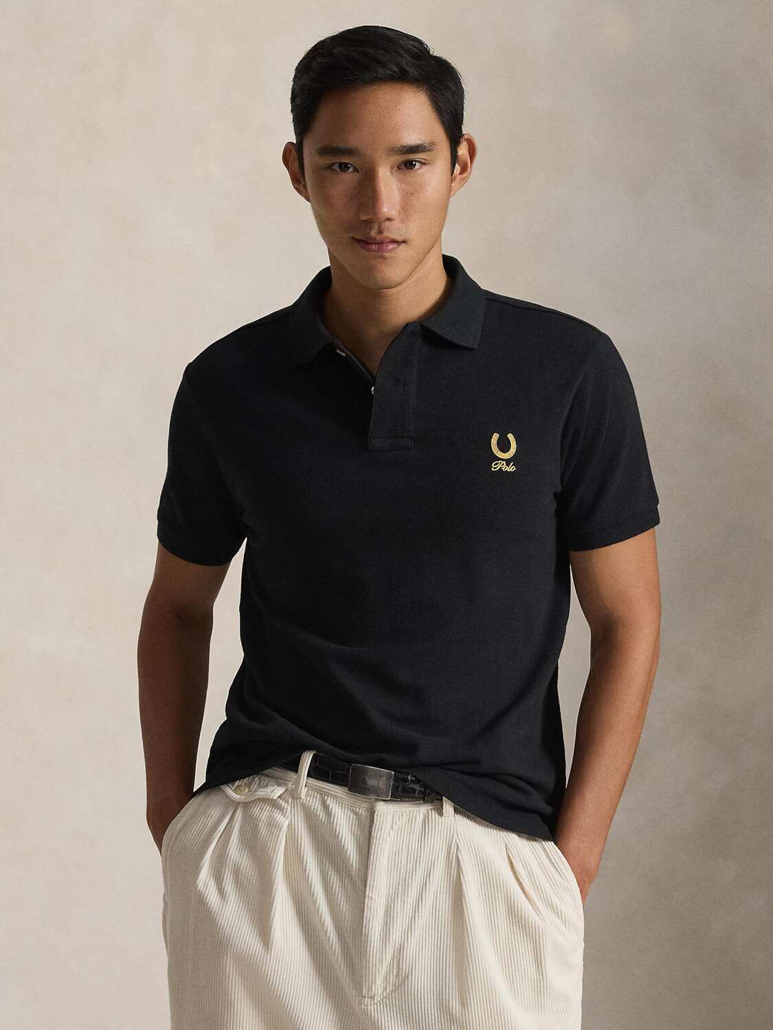 Polo Ralph Lauren Футболка в черном цвете — фото 3