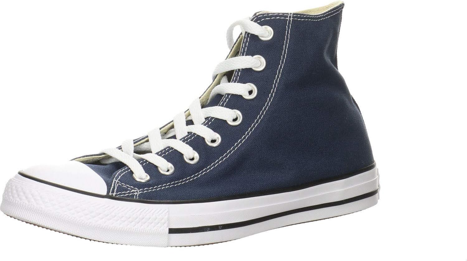 Кроссовки Converse M9162 White Beige White CT AS HI Can, Navy — фото 4