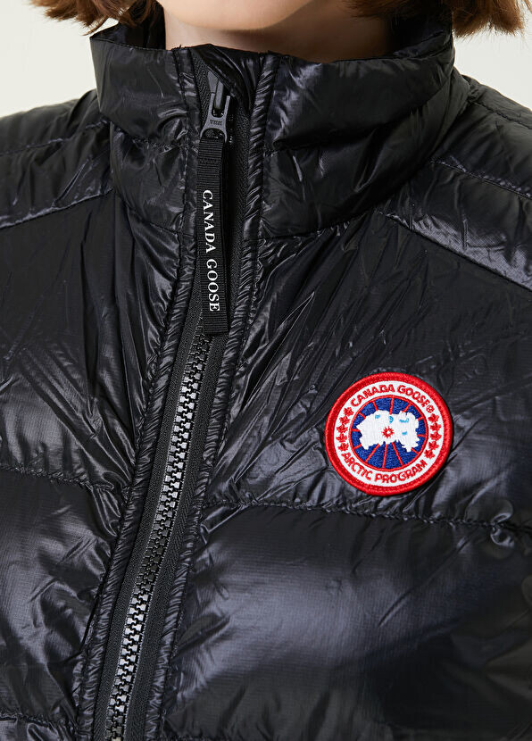 Кипарисовый пышный жилет Canada Goose, черный — фото 4